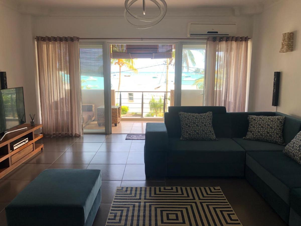 Ferienwohnung Ocean-View Penthouse With Roof Terrace, Grand Baie, Waterside Complex The Vale Exterior foto