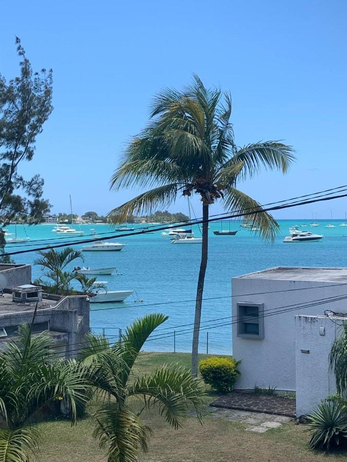 Ferienwohnung Ocean-View Penthouse With Roof Terrace, Grand Baie, Waterside Complex The Vale Exterior foto